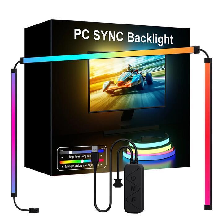 Elfeland RGB LED Light Bar Screen Sync&Music Sync Computer … in Australia - Image 1