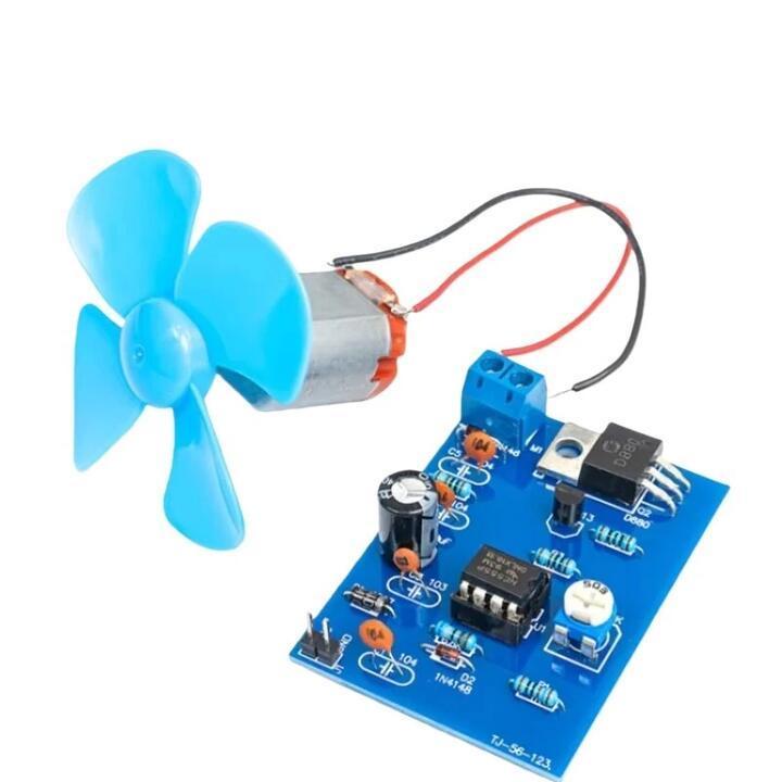 NE555 DC 4.5V DIY Electronic Fan Module PWM Speed Control … in Mackay - Image 1