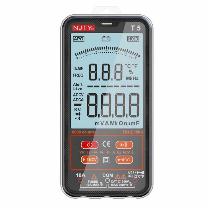 NJTY T5 Digital Multimeter 6000 Counts Smart Tester … in Australia - Image 1