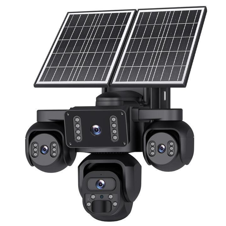 20MP AOV 4 Lens Solar Security Camera 4 Views Simultaneous … in Sydney - Image 1