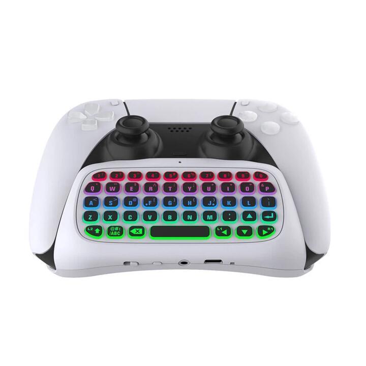 DOBE Wireless bluetooth Keyboard for PS5 Controller with … in Perth - Image 1