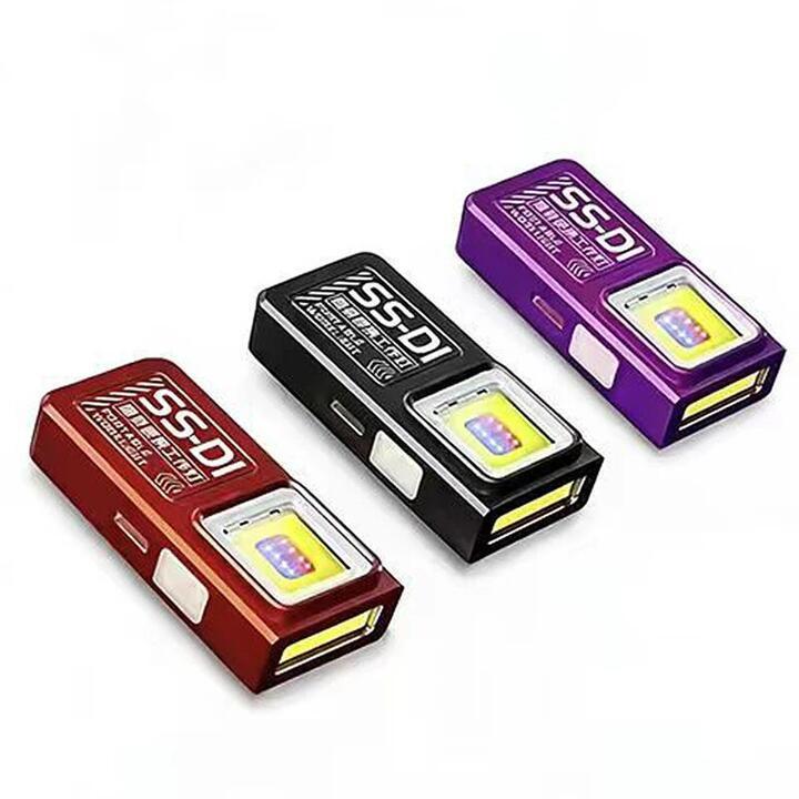 BIKIGHT WS-SSD1 LED COB Mini Flashlight USB Rechargeable … in Brisbane - Image 1