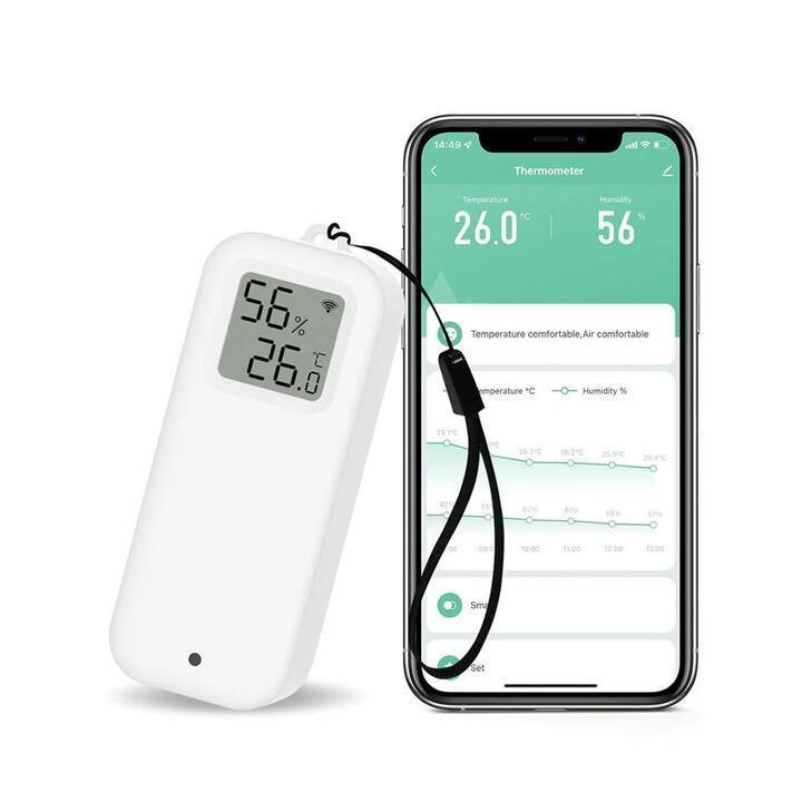 TH13 Tuya WiFi Temperature&Humidity Sensor with LCD Digital … in Perth - Image 1