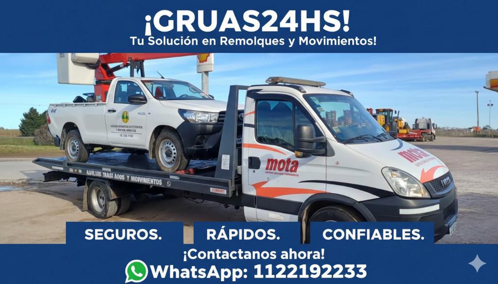 TRASLADOS Y MOVIMIENTOS LLAMENOSSSSSSSS GRÚAS PLNCHAS 24/7 YAAAA en San Miguel - Imagen 2