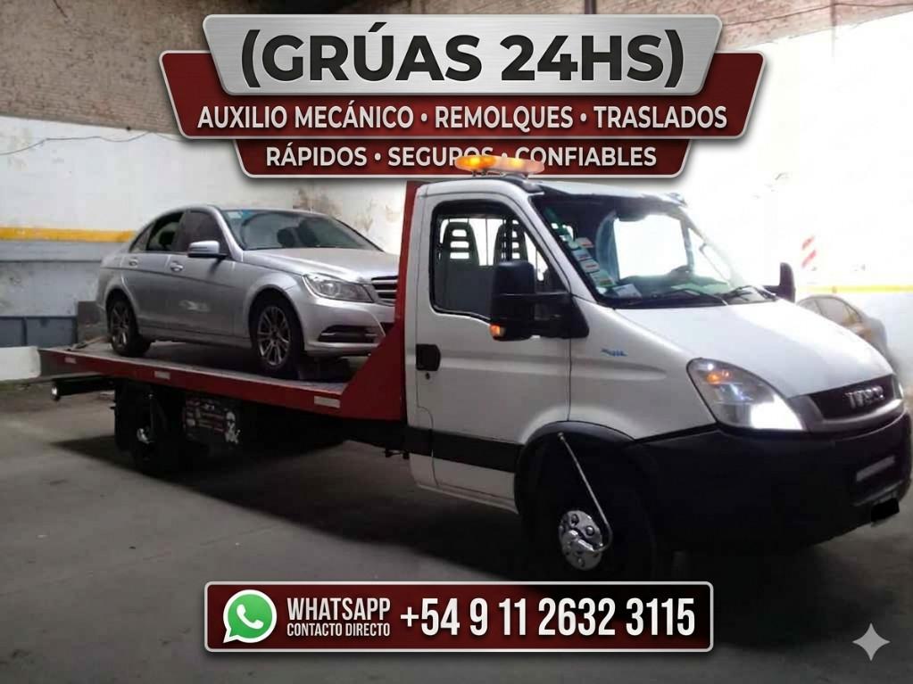 REMOLQUES TRASLADOS A TODAS LAS ZONAS LLAMENOS EN 24 HORASSSSSSS en Hurlingham - Imagen 2