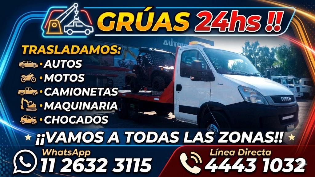 REMOLQUES TRASLADOS A TODAS LAS ZONAS LLAMENOS EN 24 HORASSSSSSS en Hurlingham - Imagen 3
