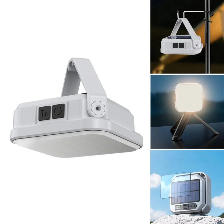 IPRee Multi-functional Solar Camping Light with LCD Display … in Australia - Image 1