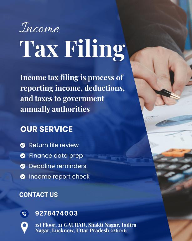 Fast & Accurate Income Tax Filing Services in Lucknow - Image 1