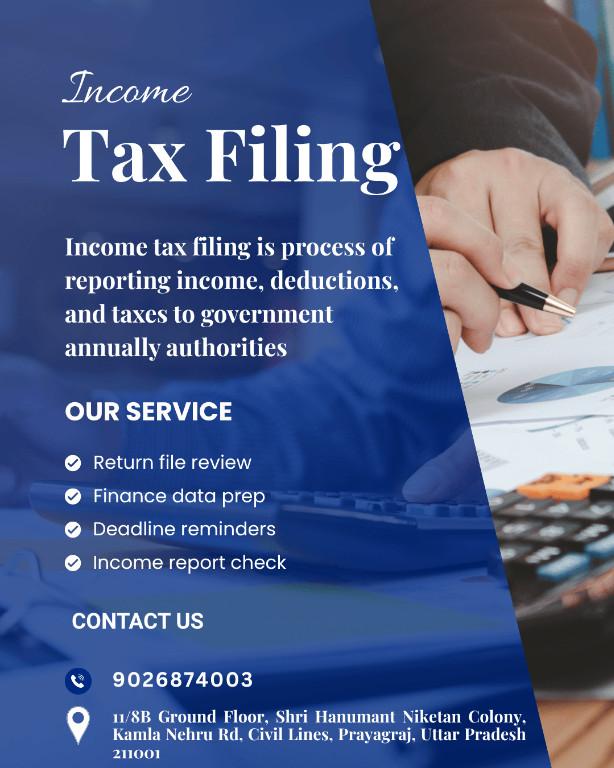 Hassle-Free Income Tax Filing Services in Prayagraj in Allahabad - Image 1