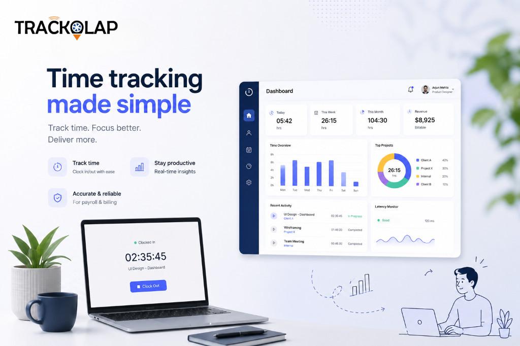 Enterprise Time Tracking & Workforce Productivity Platform in India - Image 1