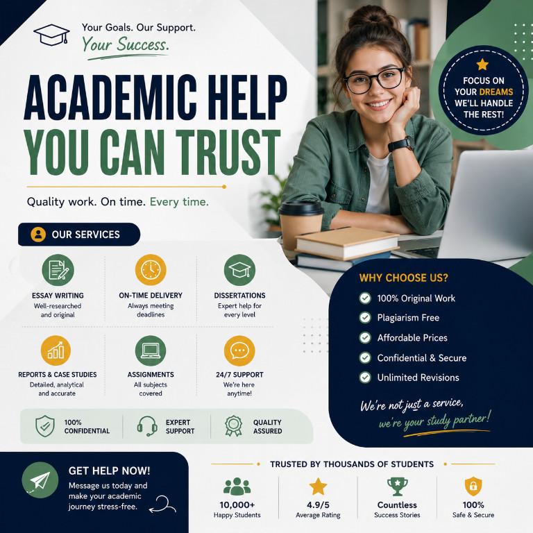 Assignment Help | Essays • Reports • Dissertation|Online courses in Canada - Image 1