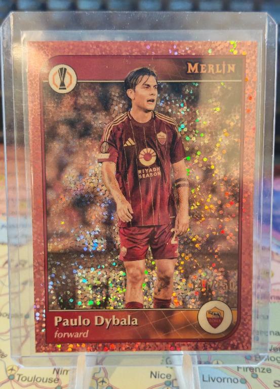 Topps Merlin Collections 2 Limitierte/250 Karten As Roma in Wien - Bild 1