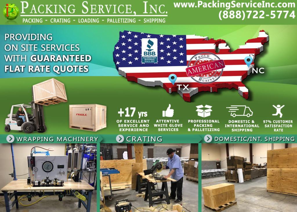 Packing Service Inc. - Packing, Loading, Crating Palletizing, Sh in New York - Image 3