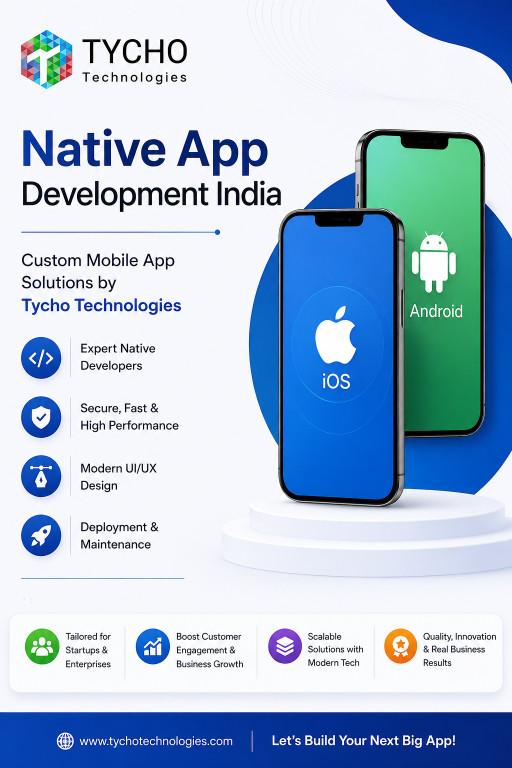 Native App Development India – Custom Mobile App Solutions by Ty in India - Image 1