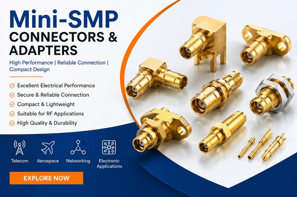 Mini-SMP connector, Mini-SMP adapters in Faridabad - Image 1