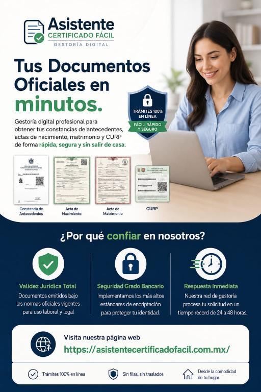 Asistente certificado facil Tus Documentos en Veracruz - Imagen 1