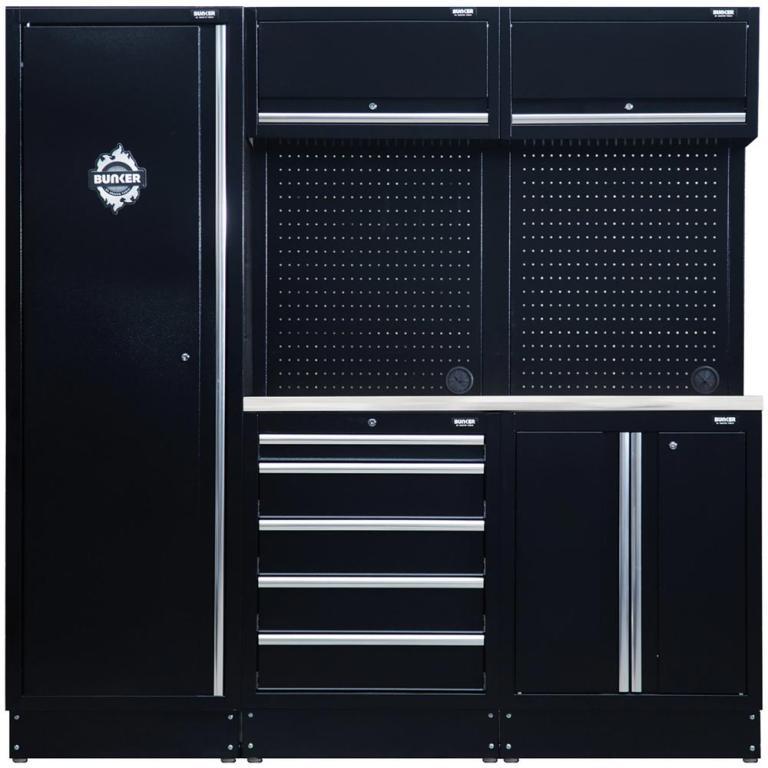 Bunker Stainless Steel Worktop Modular Storage System in Edinburgh - Image 1
