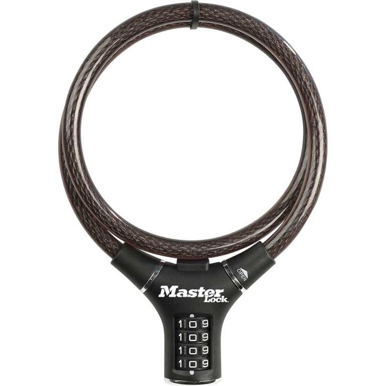 Master Lock Steel Rigid Combination Cable Lock 12mm 900mm in Glasgow - Image 1
