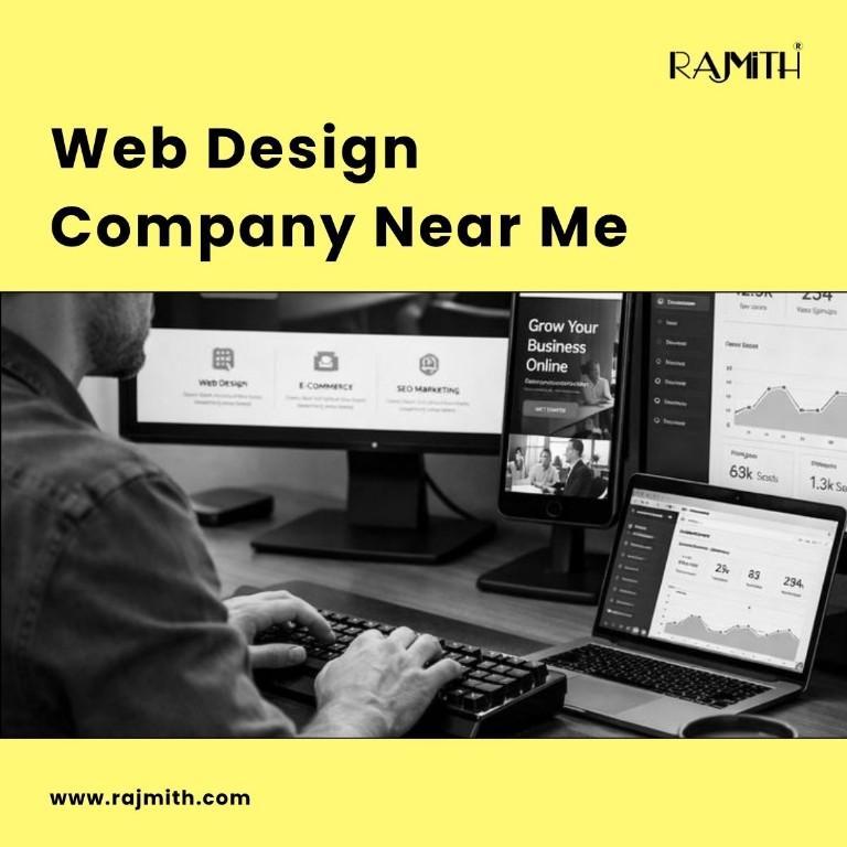 Web Design Company Near Me by Rajmith in India - Image 1