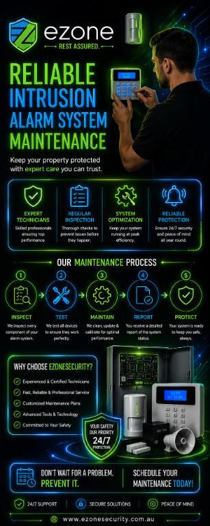 Reliable Intrusion Alarm System Maintenance by EzoneSecurity in India - Image 1