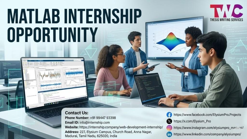 MATLAB Internship Training at Internship Company in Tallākulam - Image 1