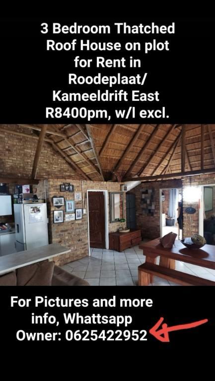 3 Bedroom House for Rent In Roodeplaat/ Kameeldrift East...! in Centurion - Image 1