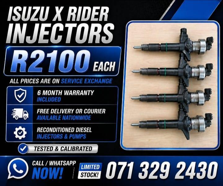 ISUZU X RIDER INJECTORS FOR SALE in Witbank - Image 1