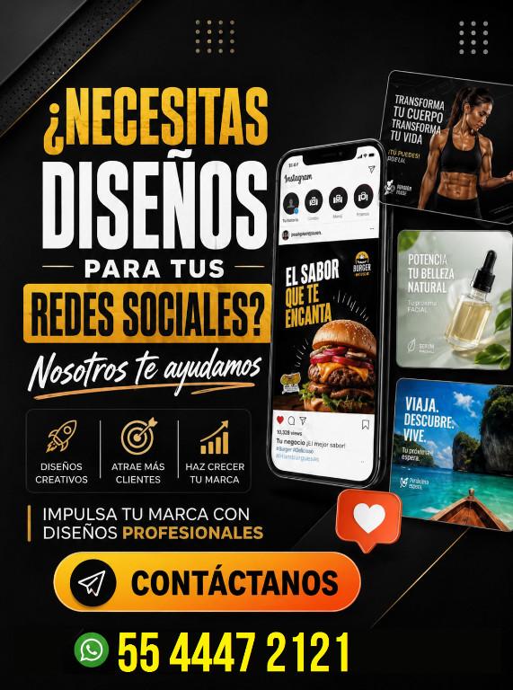 DISEÑOS PROFESIONALES PARA REDES SOCIALES en México - Imagen 3