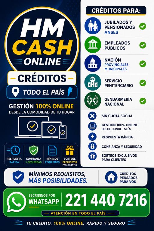 CREDITOS ANSES , IPS , EMPLEADOS PUBLICOS , SALUD , DOCENTE ETC en Melchor Romero - Imagen 3