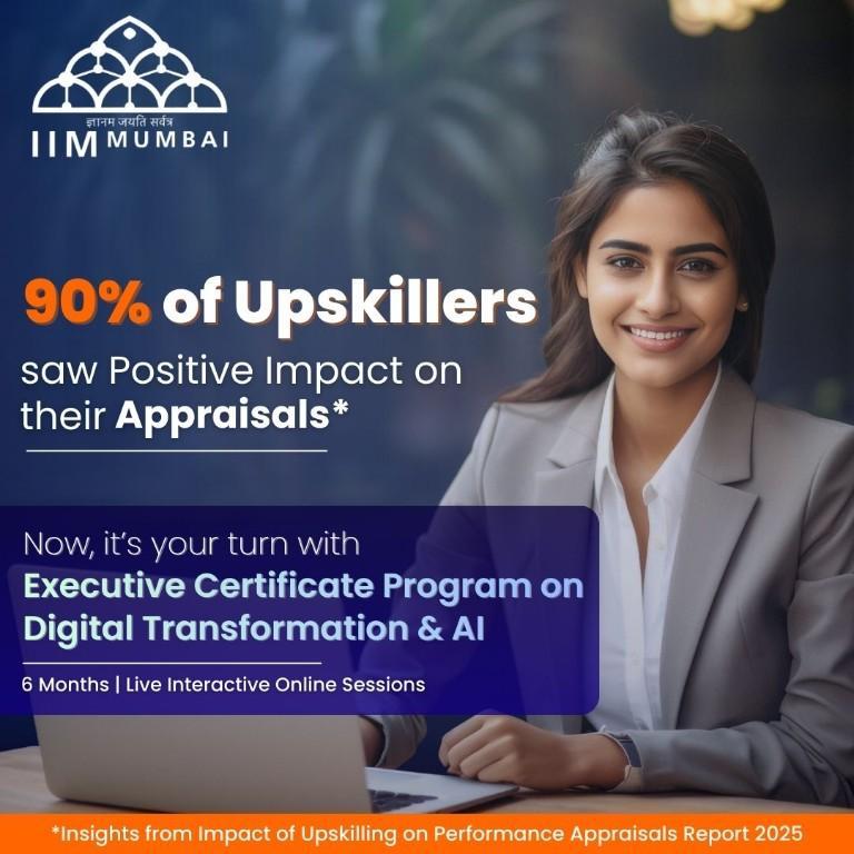 Upskill with IIM Mumbai’s Digital Transformation & AI Program in Mumbai - Image 1
