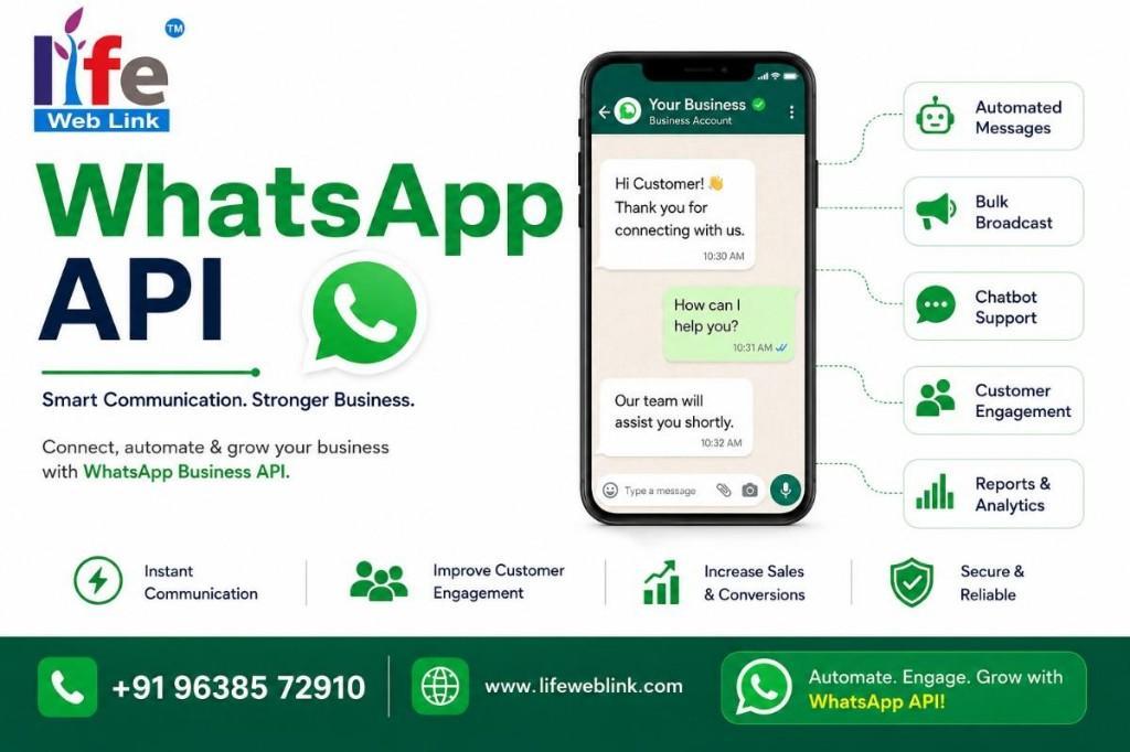 Affordable WhatsApp API Services in Rajkot in Rajkot - Image 1