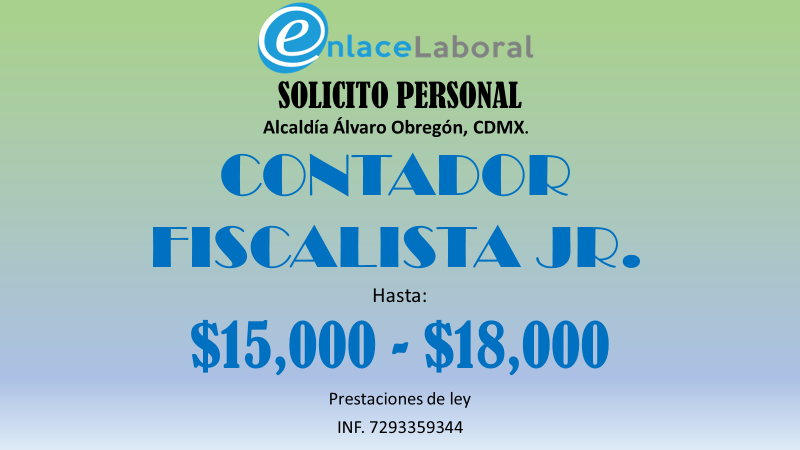 SOLICITO CONTADOR FISCALISTA JR. en La Piedad - Imagen 1