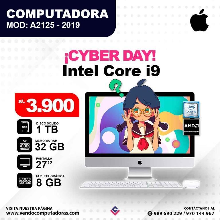 Computadora APPLE iMac Intel Core i9 / A2125 en Lima - Imagen 5
