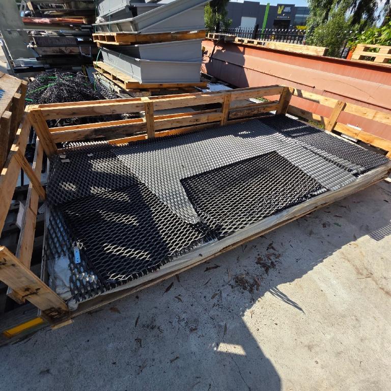 Perforated Metal Mesh Screen Panel in Deer Park - Image 1
