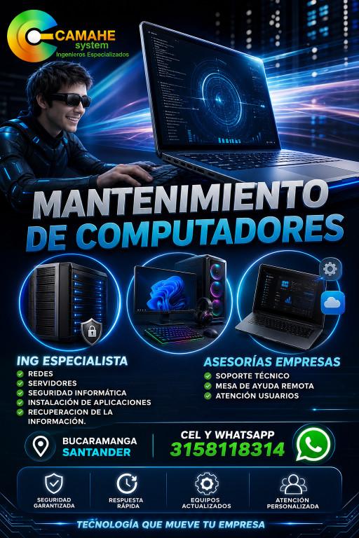 MANTENIMIENTO DE COMPUTADORES Y SERVIDORES en Colombia - Imagen 2