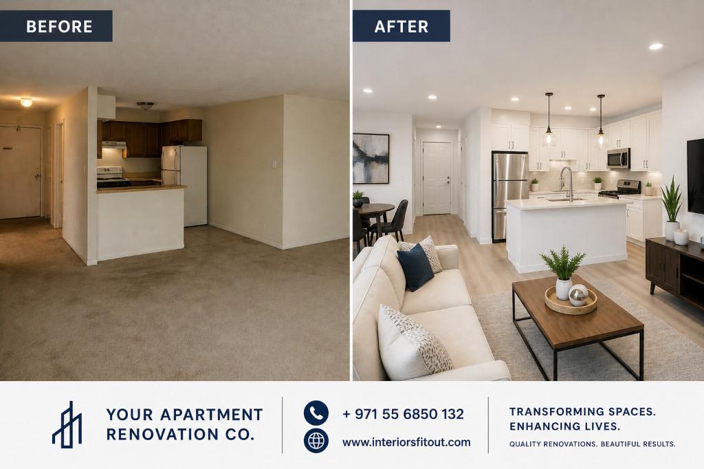 APARTMENT RENOVATION DUBAI THAT ADDS LUXURY & VALUE in United Arab Emirates - Image 1
