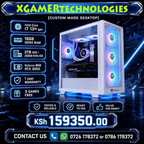 Custom designed intel Core i7 gaming desktop PC in Nairobi - Image 1
