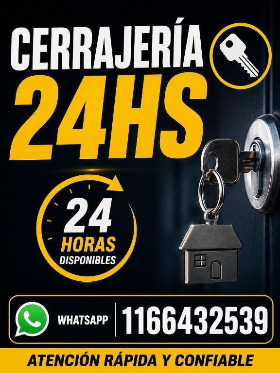 APERTURAS, CAMBIOS DE CERRADURAS A DOMICILIO LAS 24 HORAS LLAMAA en Ciudad Celina - Imagen 2