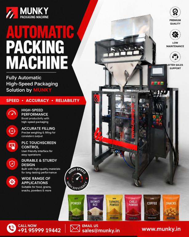 Automatic Packing Machine | Fully Automatic High-Speed Packaging in India - Image 1