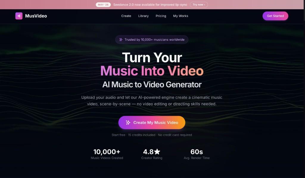 MusVideo AI Music to Video Generator in India - Image 2