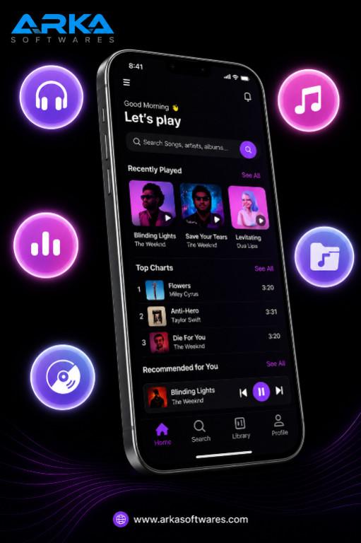 Music Streaming App Development Company in Jaipur AI-Powered in Vaishali Nagar - Image 4