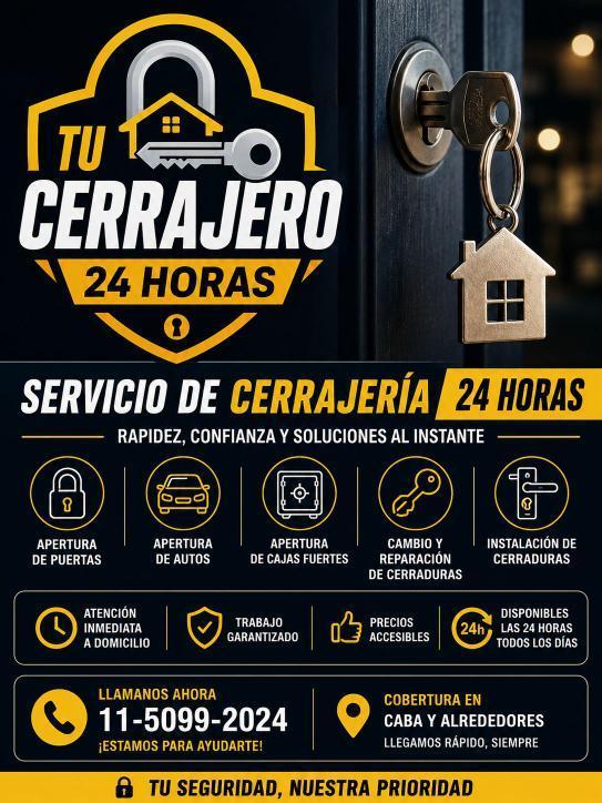 CERRAJERIA A DOMICILIO LAS 24 HORAS, LLAMANOS ESTAMOS PARA USTED en Beccar - Imagen 2