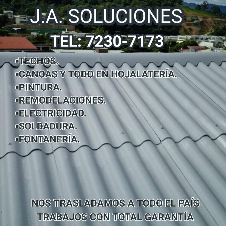TECHOS, PINTURA, HOJALATERÍA Y MUCHO MÁS. en San Pablo - Imagen 1