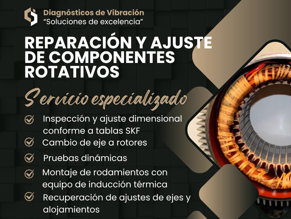 REPARACIÓN Y AJUSTE DE COMPONENTES ROTATIVOS en Tultitlán - Imagen 1
