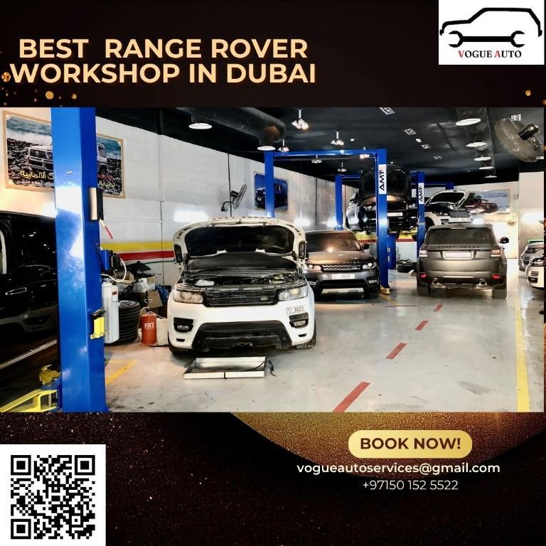 Range Rover Major Service in Dubai in United Arab Emirates - Image 1