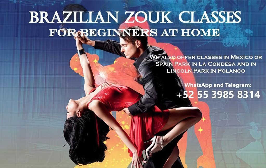 Brazilian zouk classes for beginners in CDMX en Tacuba - Imagen 1