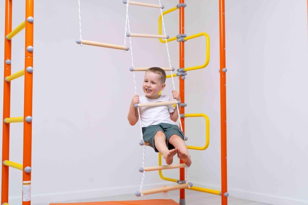 LIMIKIDS - Indoor Home Gym For Kids. Model PEGASUS, monkey bars in United States - Image 6