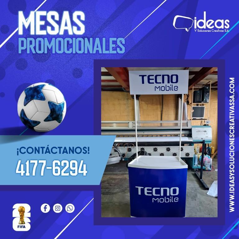 MESA PROMOCIONAL PERSONALIZADA en Cobán - Imagen 1