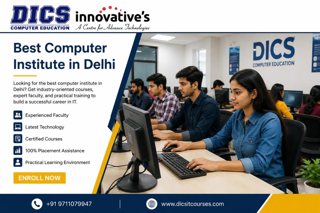 Best Computer Institute in Delhi – DICS Innovatives in Pālam - Image 1