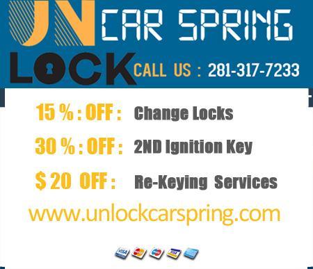 Unlock Car in Spring Texas in The Woodlands - Image 1